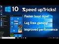 How to Speed Up Your Windows 10 Performance / Make your computer 10 times faster.