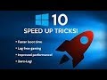How to Speed Up Your Windows 10 Performance! New