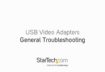 General Troubleshooting – USB Video Adapters | StarTech.com