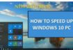 How to speed up windows 10 performance! [NEW TRICK 2019]