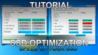 Optimize SSD for Faster Boot Times/Read & Write Speeds