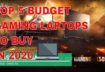 TOP 5 Best Budget Gaming Laptops to buy in (2020) Under 60000