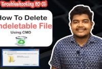 How to Delete Undeletable Files in Windows(Bangla)। Troubleshooting