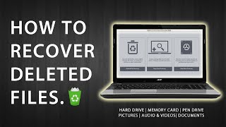 How to Recover Deleted Files & Folders Easily in Windows | USB/Memory Card | Urdu/Hindi | 2020