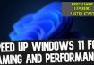 How To Optimize Windows 11 For The Best Performance Possible 🔧