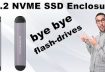 M.2 NVME SSD Enclosure – Say goodbye to flash-drives