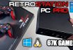 Retrostation PC PRO – Best Retro Game Console 2022 – 67K Games – 2 Wireless Controllers – Windows 11