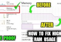 How To Fix High RAM/Memory Usage on Windows 10/11 (2023)