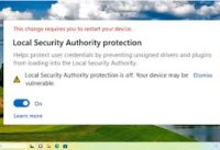 How To Fix Local Security Authority Protection Is Off In Windows 11 [Guide]