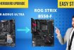 How to Correctly Upgrade Or Swap Gaming PC Motherboard | From X470 To ASUS B550