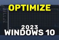 How To OPTIMIZE Windows 10 For Gaming And Performance (2023)